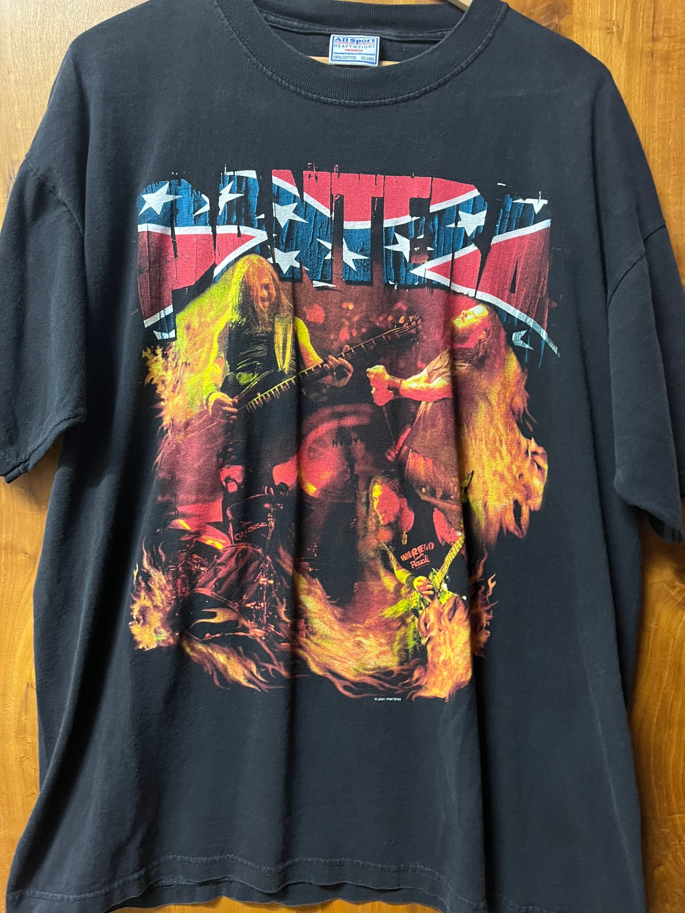 2001 PANTERA Band T Shirt sz XL - Etsy