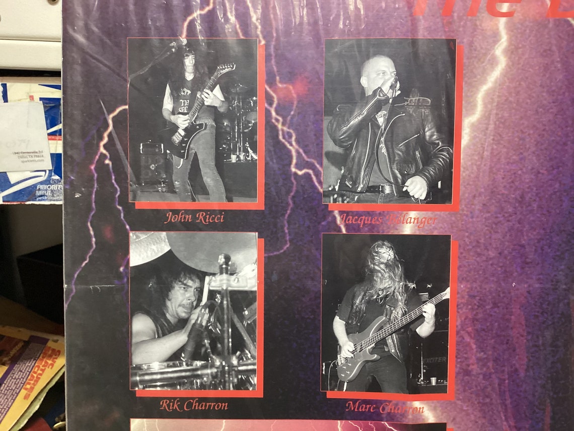 1997 Exciter Promo Poster for the Dark Command Etsy