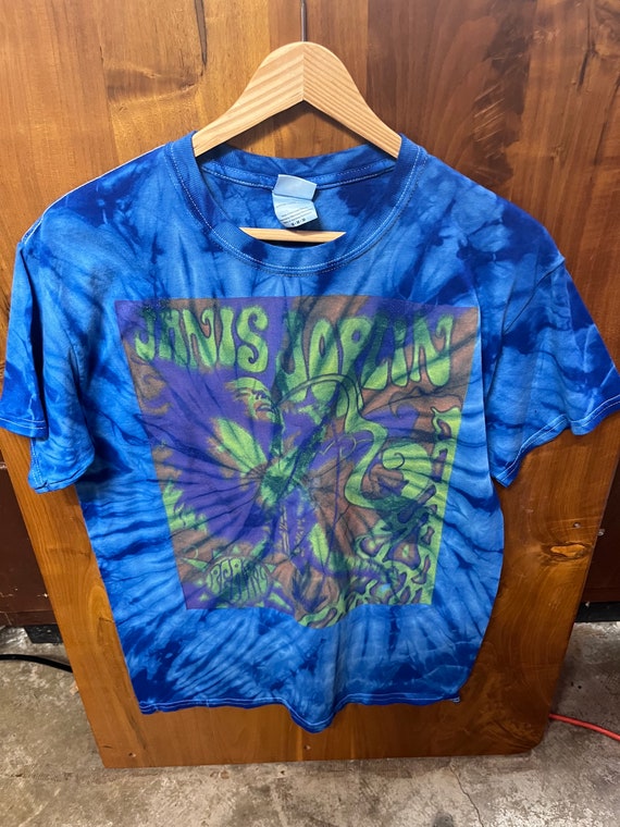 Janis Joplin tie dye tee