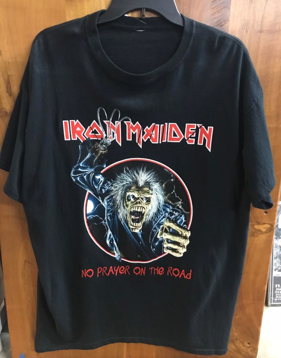 Vintage 1990 IRON MAIDEN “No Prayer on the Road” … - image 1