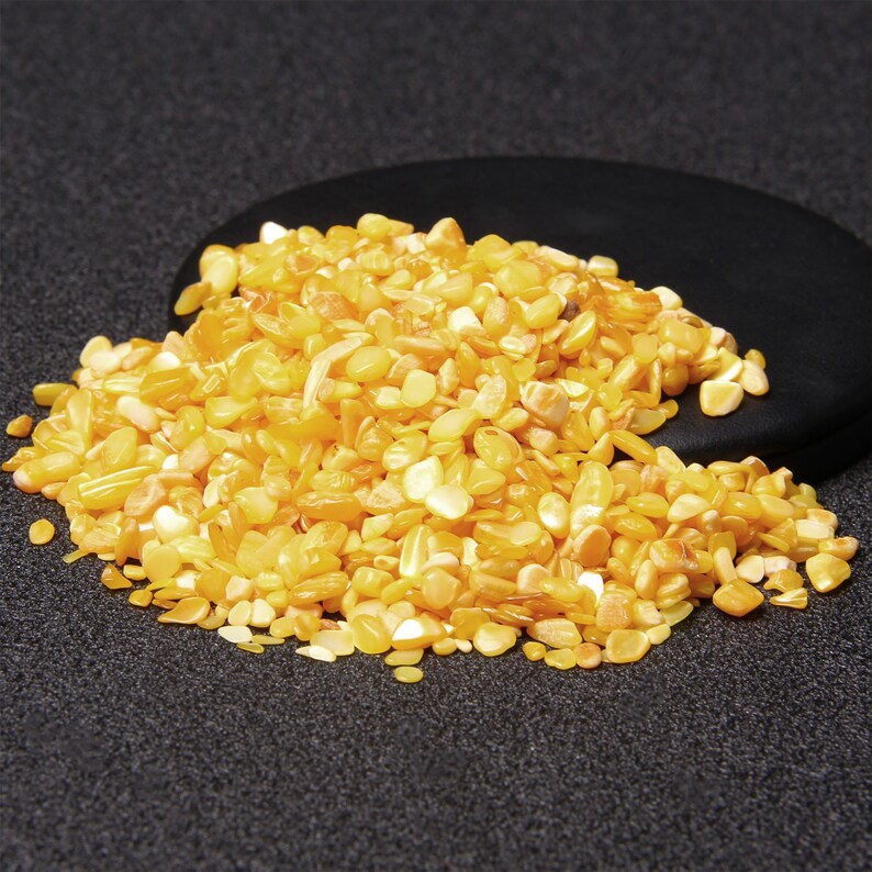 50/100/200G Multicolor Dyed Chips Natural Freshwater Shell Etsy