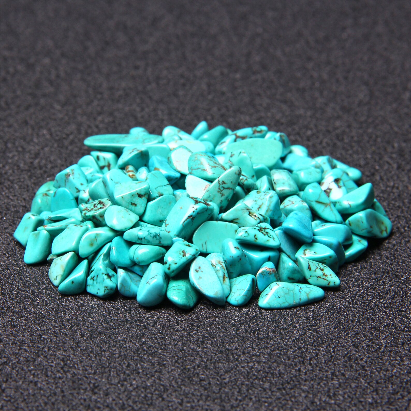50/100/200G Undrilled 58mm Turquoise Chips Semi Tumbled Etsy