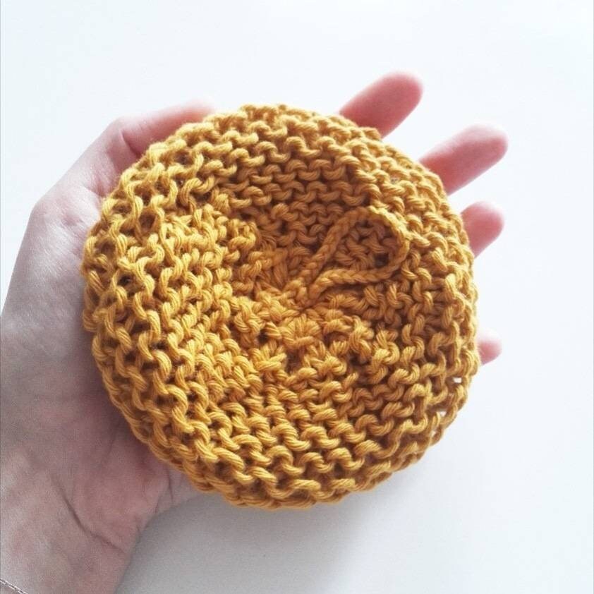 Tawashi Ménage - Éponge Réutilisable ou Fleur de Douche en Coton Certifié Oeko-Tex