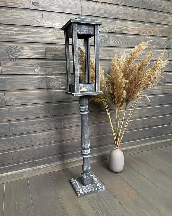 Wooden 2024 floor lantern