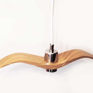 Hanging lamp.Hanging ceiling lamp.Wall hanging lamp.Vintage hanging lamp from oak