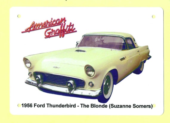 238＊■1956年式フォードサンダーバード　アメリカングラフィティ　1：25 1/25 1956 フォード サンダーバード【AMT1449:849398069202】