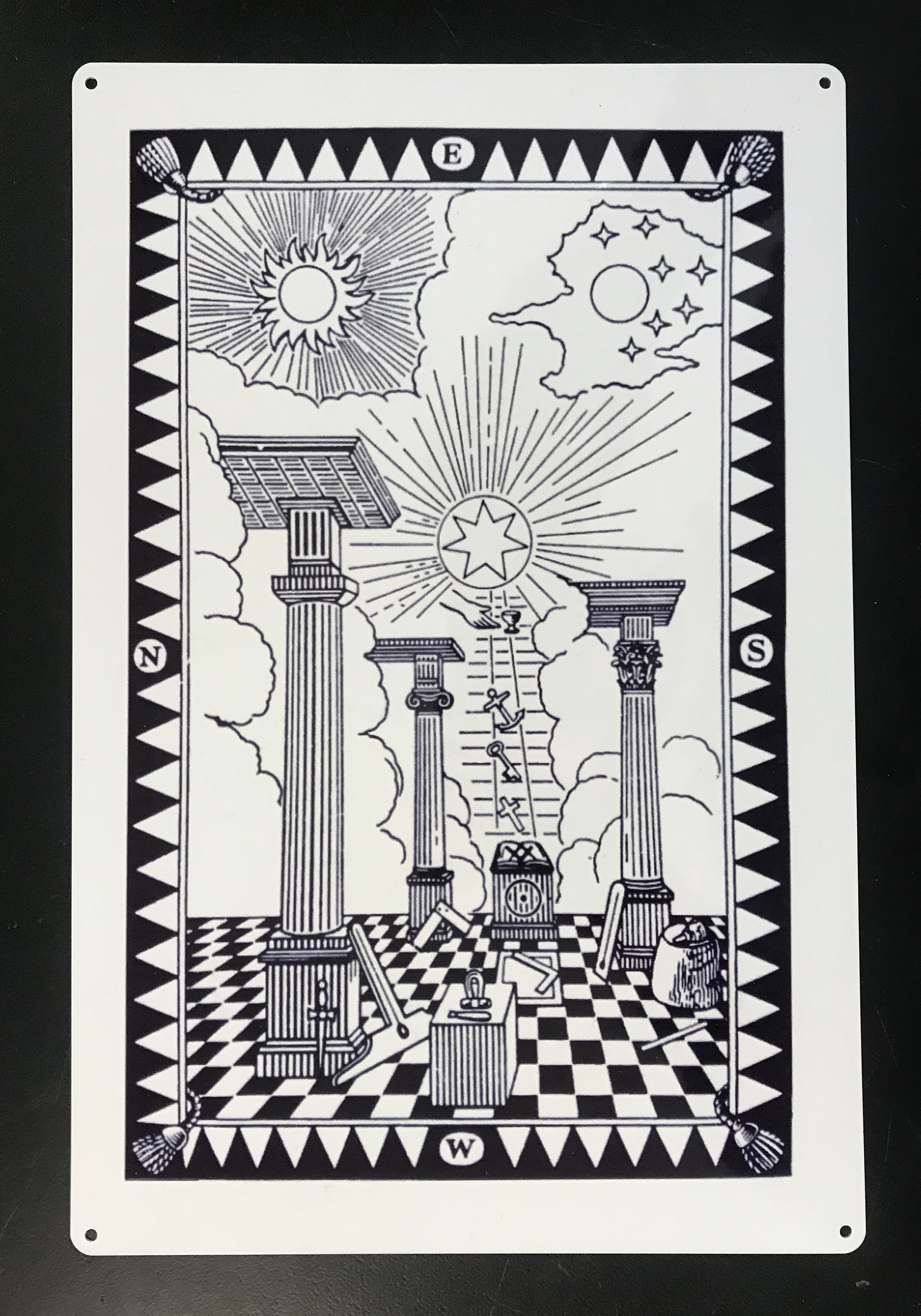 Masonic Tracing Board | Art Board Print