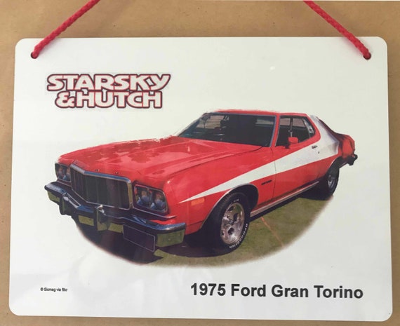Ford Gran Torino 351 Cu In. 1976 Starsky & Hutch A5 148 X 210mm