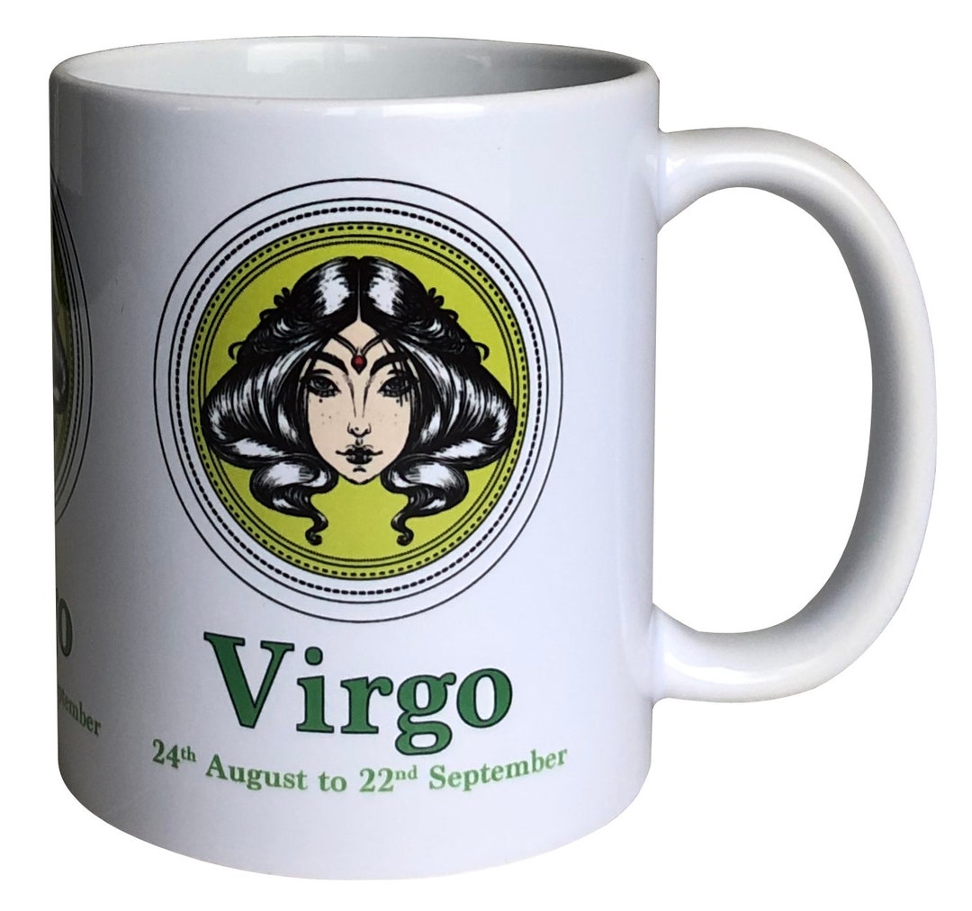 Virgo the Virgin 24th August 22nd September 11oz Etsy