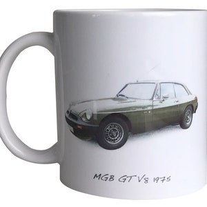 Mug voiture classique MGB Roadster