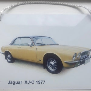 Jaguar XJ-C Coupe 1977 - Aluminium Plaque - A5(148x210mm) or 203x304mm - British Car Enthusiast Gift