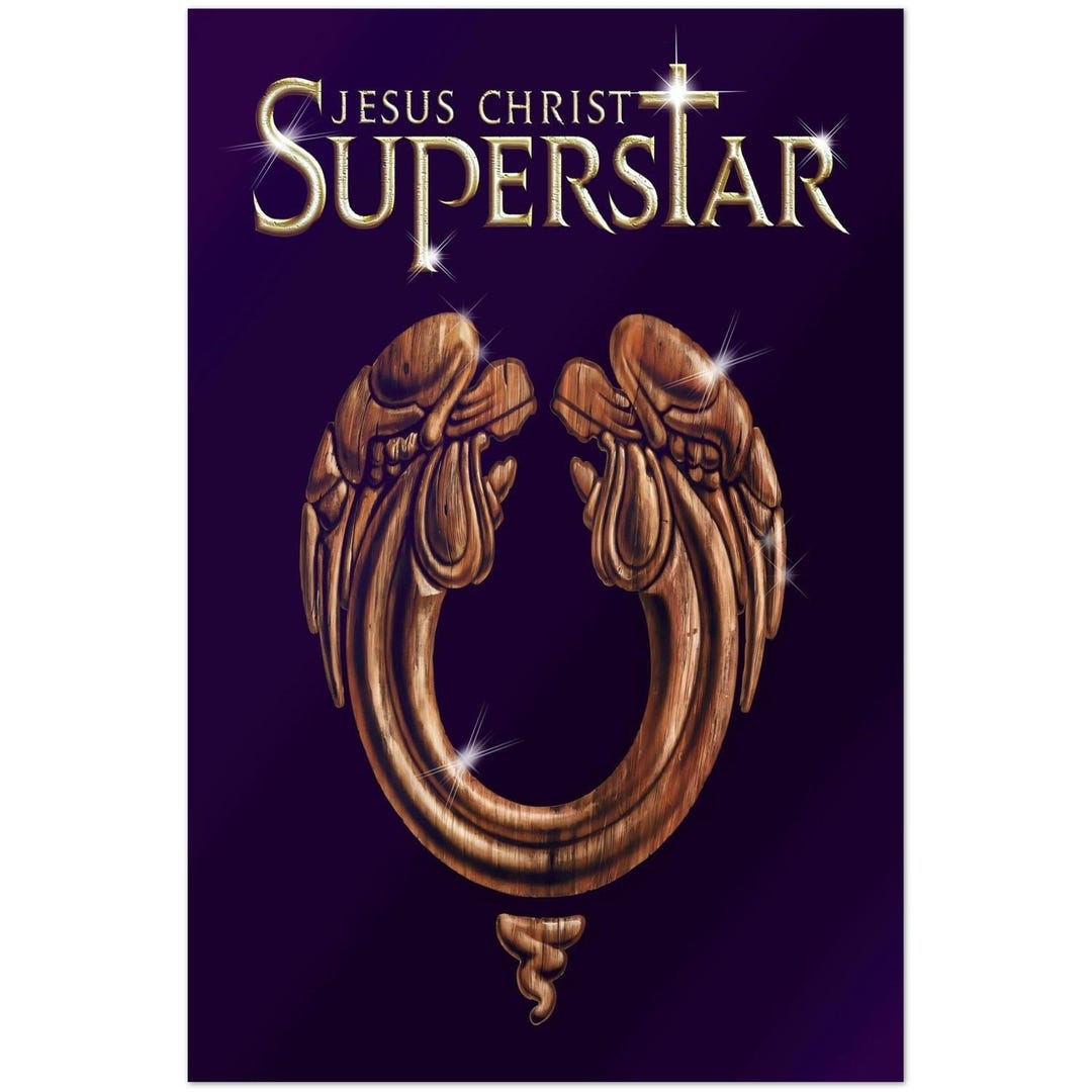 Jesus Christ Superstar Poster – Broadway Musical Theatre Wall Art Print