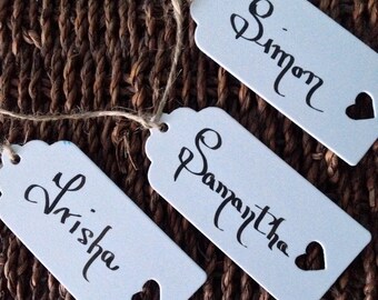 Personalised tags | Etsy