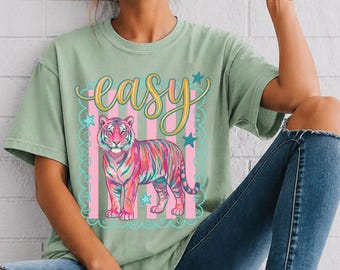 Easy Tiger Graphic T-Shirt | Comfort Colors