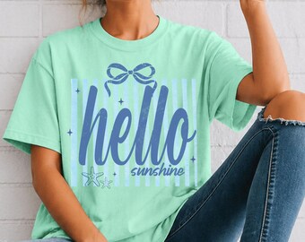 Hello Sunshine T-shirt | Comfort Colors