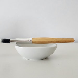 Face Mask Bowl + Brush | Face Mask Mixing Kit | Face Mask Applicator Kit | Facial Mask Brush | Mask Applicator & Bowl