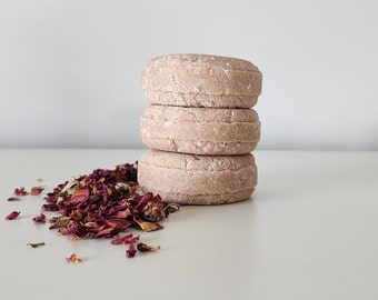 Coconut Rose Clay Shampoo Bar | Zero Waste Hair Care