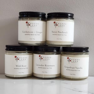 Creamy Body Butters | Organic | Moisturize | Body Cream | Skin Care | Green Beauty | Vegan Body Butter