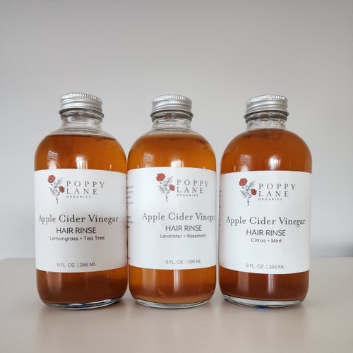 Michelle's Herbal Apple Cider Vinegar Hair Tonic 8 Fl. Oz Etsy