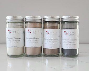 Organiczny suchy szampon | Zero Waste | Szampon w proszku | Bez aerozolu | Zdrowe włosy | Wegański
