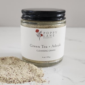 Grüner Tee + Adzuki | Reinigungskörner