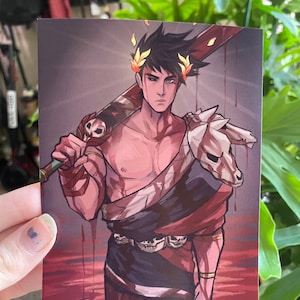 Zagreus Mini Print  Greek Mythology