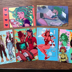 Monster Girl Mini Print Set Part 4