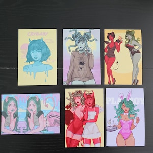 Monster Girl Mini Print Set Part 3