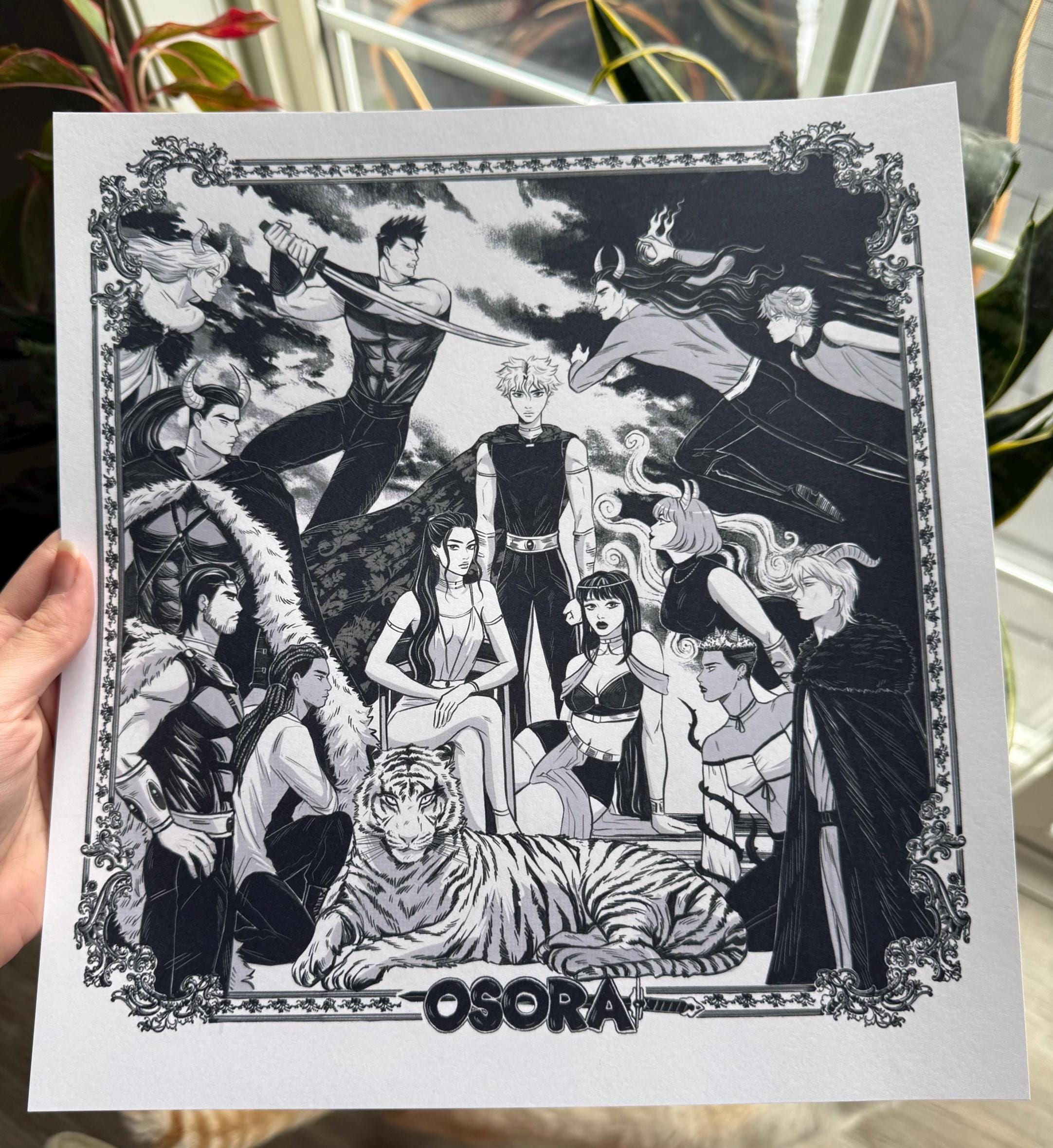 osoraページ Osora Matte Medium Print - Etsy