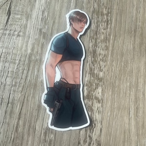 Re4 Leon Kennedy Sticker