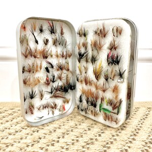 Fly Box With Flies 