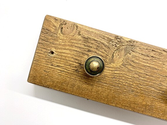Handmade Reclaimed Wood Coat Hooks Chunky Reclaimed Wood Etsy