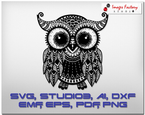 Free Free 72 Cricut Owl Mandala Svg SVG PNG EPS DXF File