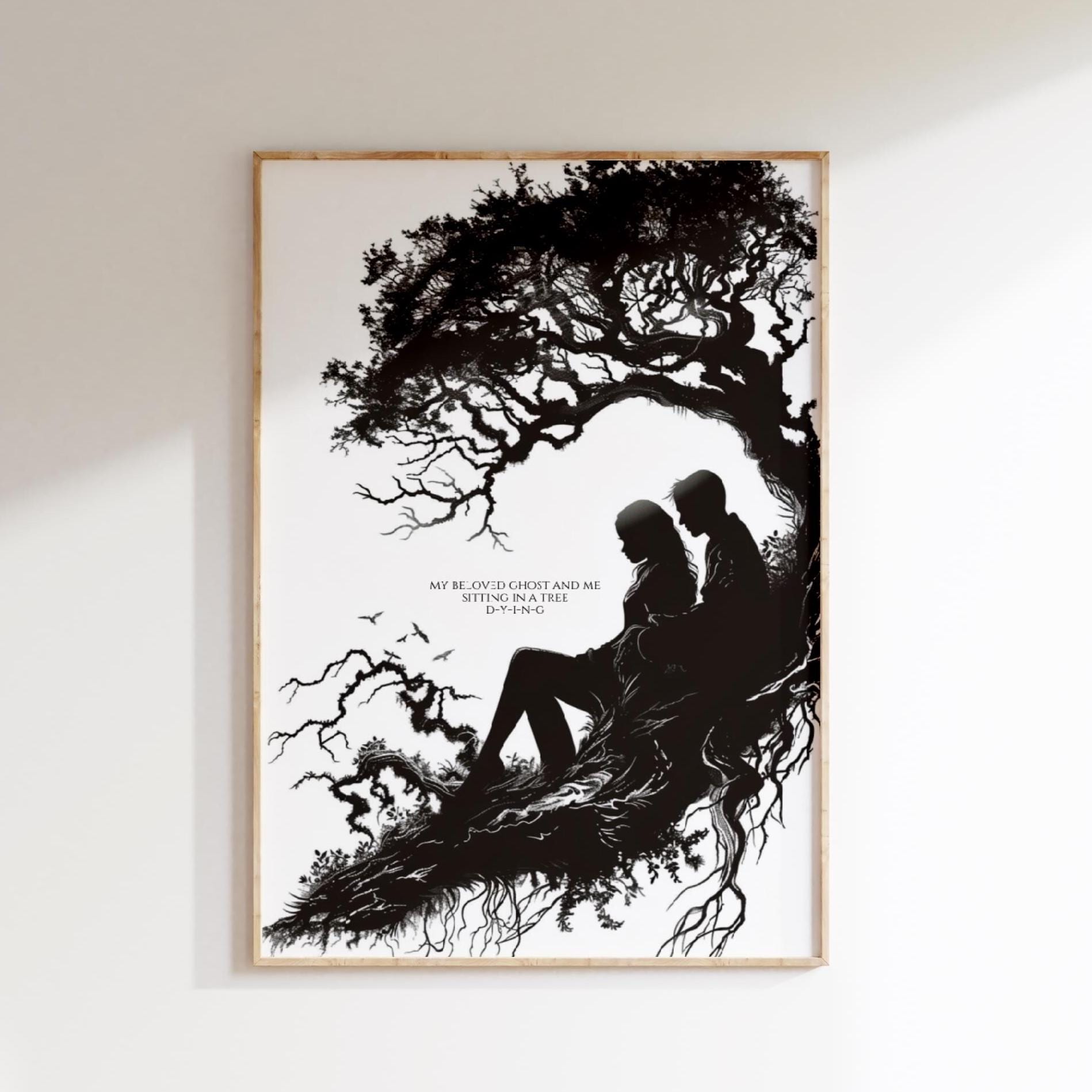 Emotional Lyric Art Print: "How Did It End" Song Poster (Digital Download)
