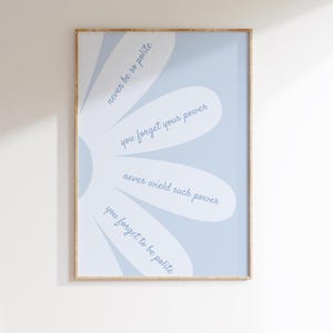 Marjorie Lyric Poster: Inspirational Quote Printable (Digital Download)