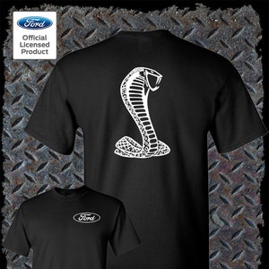 Licensed Ford Cobra Mustang Shelby T-Shirt / Official Product