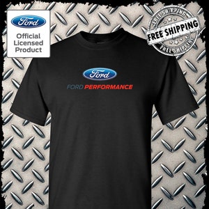 Licensed Ford Performance Logo T-Shirt Mustang F-150