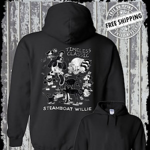 Steamboat Willie Timeless Classic Hoodie / Sweatshirt - Cartoon Mouse