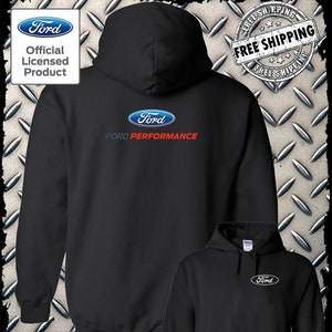 Licensed Ford Performance 2-Sided Hoodie / Sweatshirt Mustang F-150
