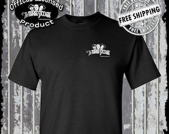 Three Stooges Logo Crest T-Shirt