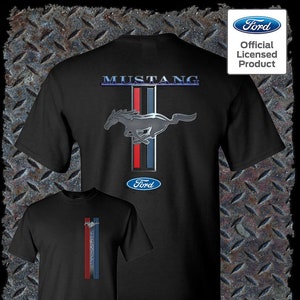 Ford Mustang Official Licensed Double Sided T-Shirt - American Muscle Car Classic