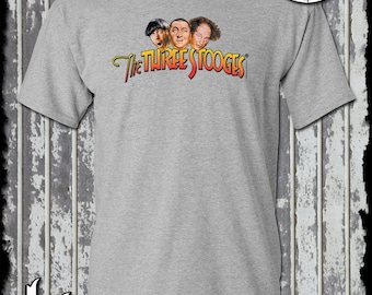 Three Stooges Classic Color Logo T-Shirt