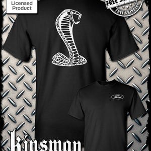 Licensed Ford Cobra Mustang Shelby T-Shirt / Official Product