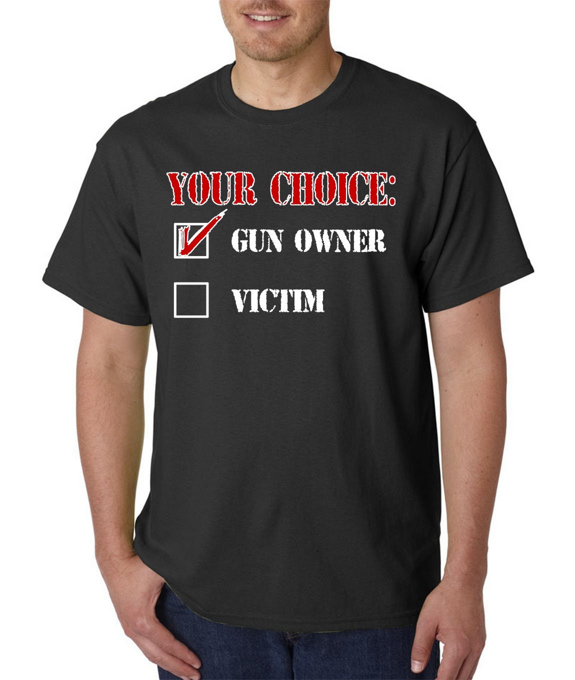Your Choice Gun Owner or Victim Tshirt Pro 2nd Amendment Etsy