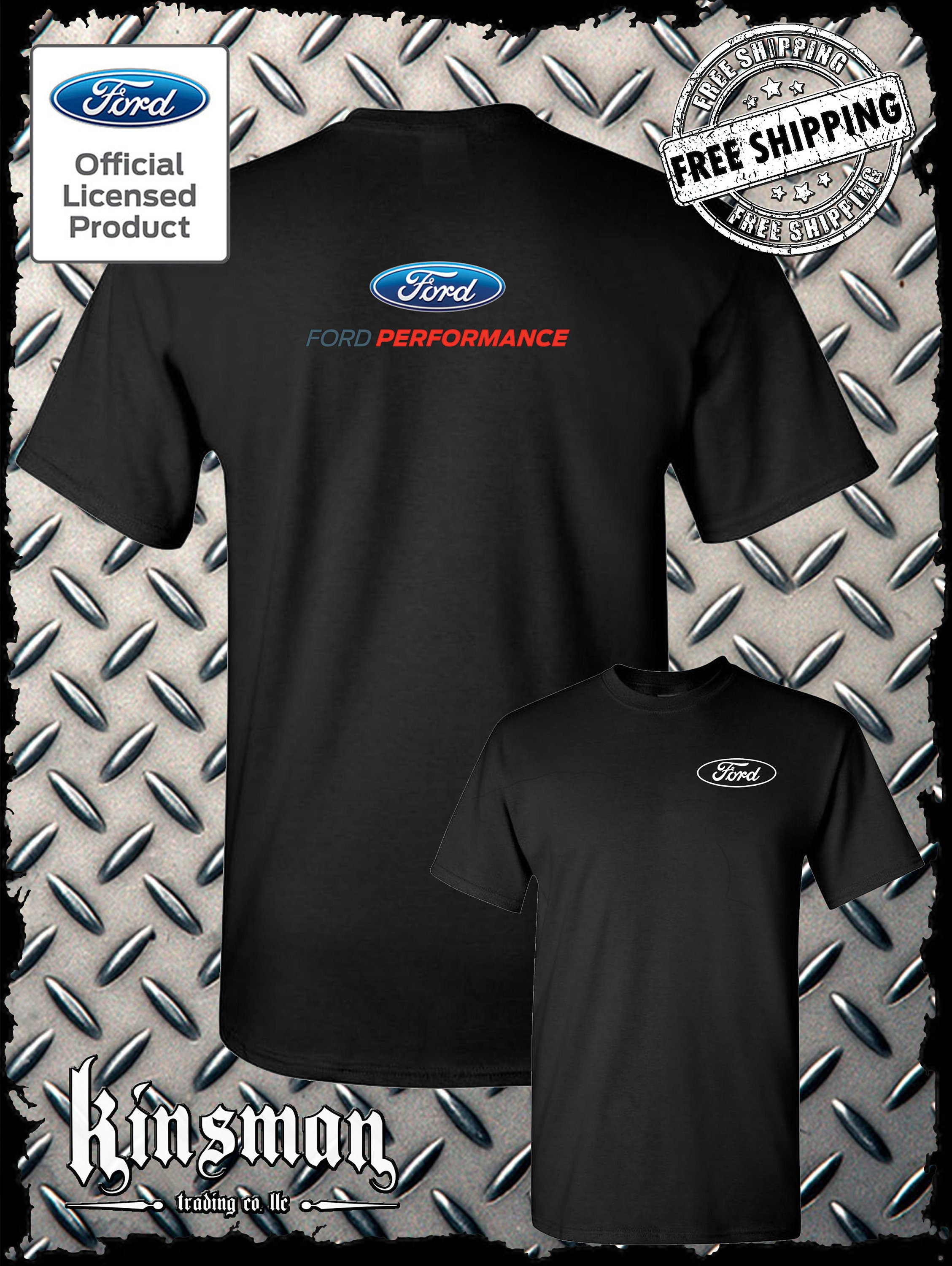 Ford Performance T-Shirt GT Racing ST Logo