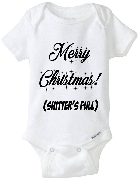christmas vacation baby onesie