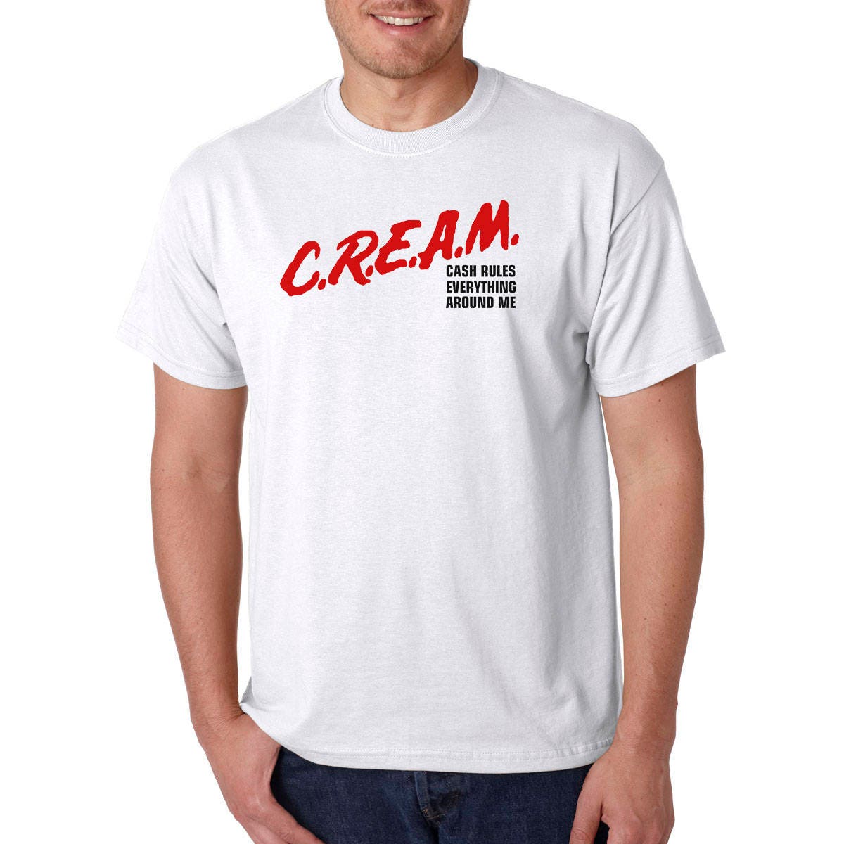 Cream dare shirt Clearance