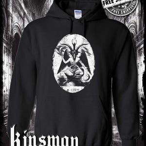 Baphomet Satanic Graphic Hoodie / Sweatshirt - Devil Evil Occult