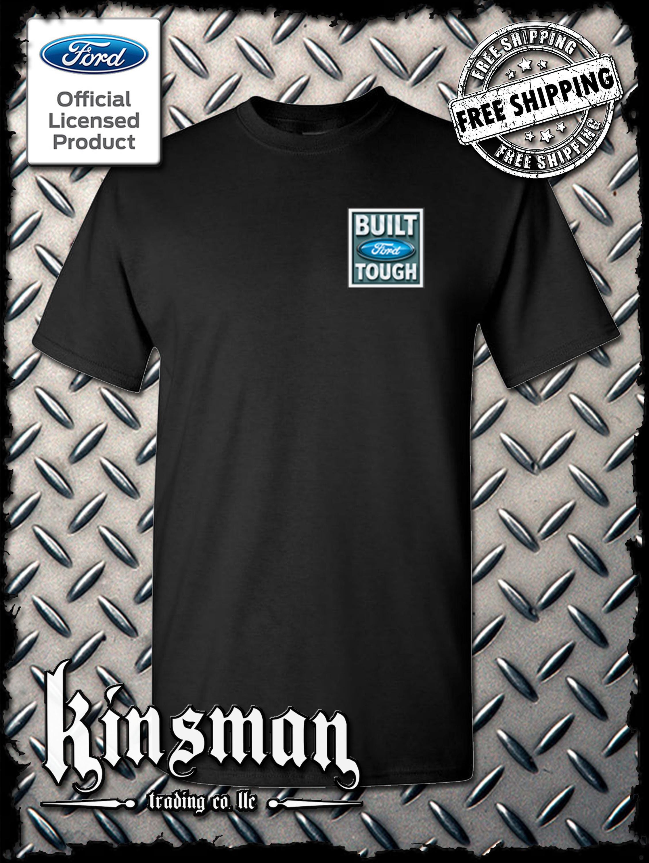 Built FORD Tough Logo T-shirt -licensed Authentic F-150