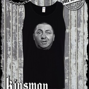 Three Stooges Curly Tank Top T-Shirt